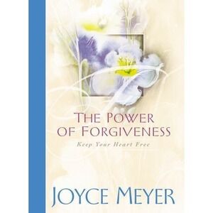 Joyce Meyer Book Power of Forgiveness White OS Christian Faith Spiritual Healing